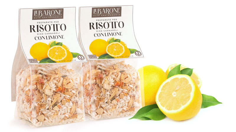 Fior di Maiella srl - LuBarone Risotto con limone